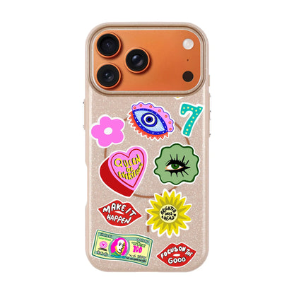 HM STICKERS-Radiant Kılıf MagSafe Özellikli - iPhone 17