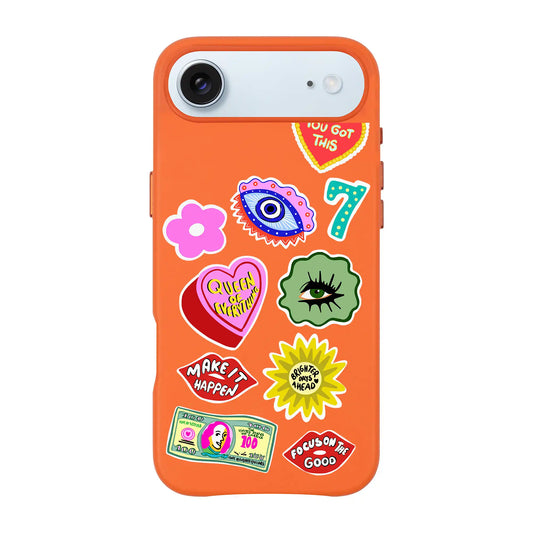 HM STICKERS-Signature Leather Kılıf MagSafe Özellikli - iPhone Air