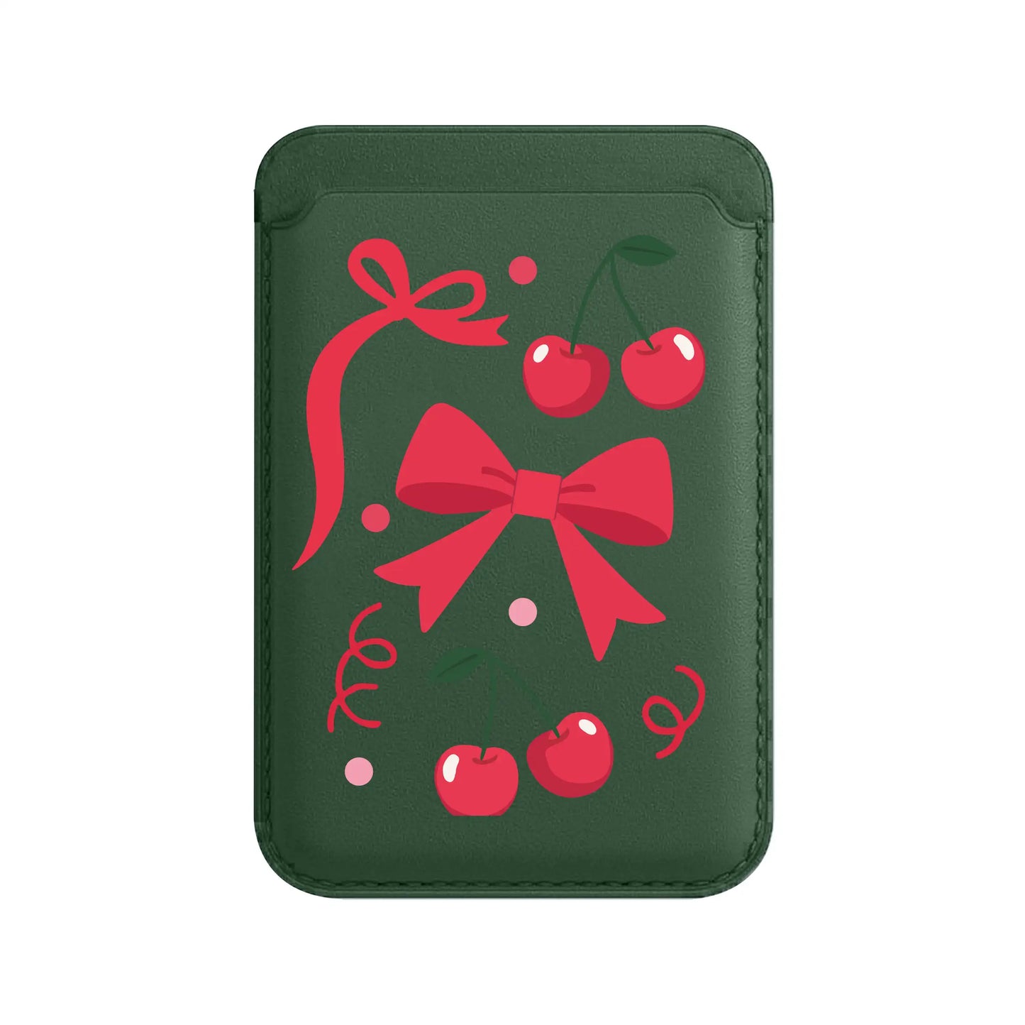 CHERRY RIBBON-Leather Kartlık