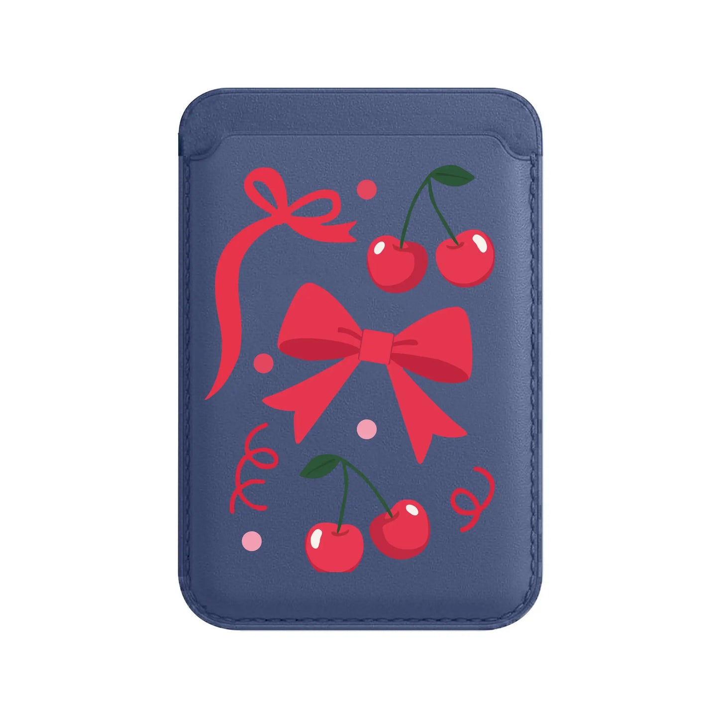 CHERRY RIBBON-Leather Kartlık