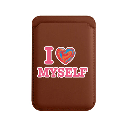 I LOVE MYSELF-Leather Kartlık