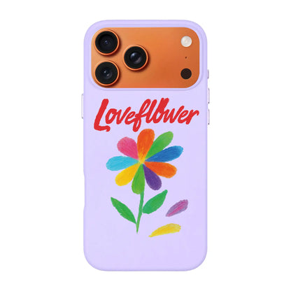 LOVE FLOWER-iPhone 17 Pro Max Signature Leather Kılıf MagSafe Özellikli
