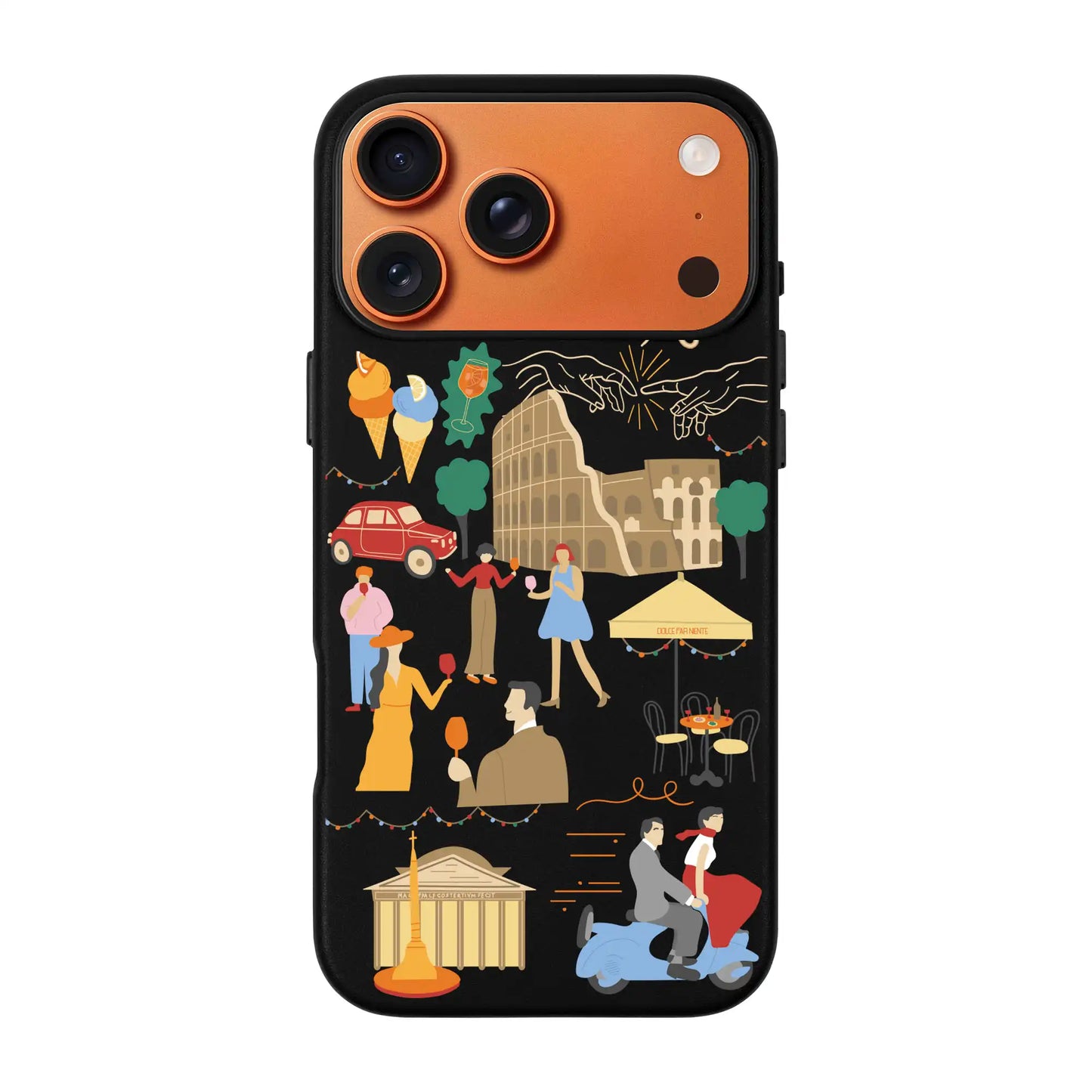 ROMA-iPhone 17 Pro Max Signature Leather Kılıf MagSafe Özellikli