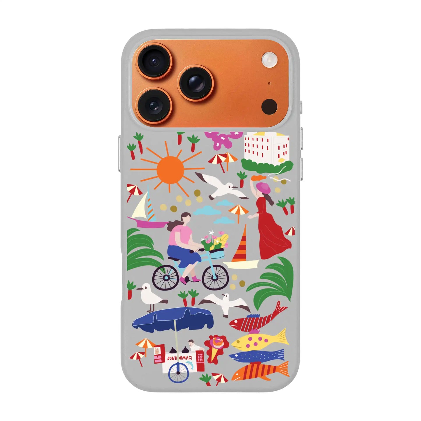 TO'S WITH US ADALAR-Signature Leather Kılıf MagSafe Özellikli - iPhone 17 Pro