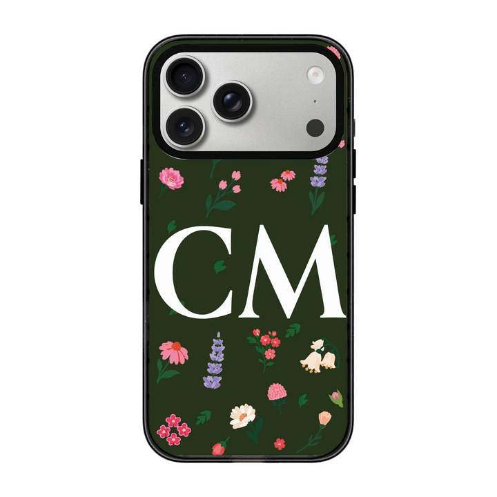 KİŞİYE ÖZEL LITTLE BLOSSOMS ORMAN YEŞİLİ-Power Kılıf - iPhone 18 Pro Max