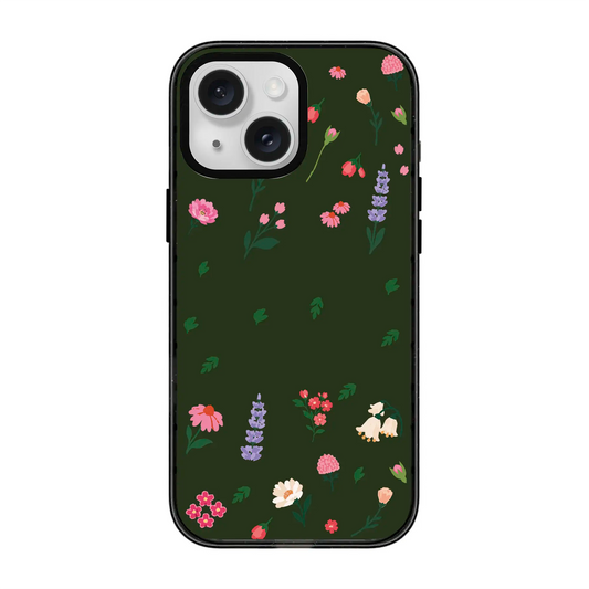 KİŞİYE ÖZEL LITTLE BLOSSOMS ORMAN YEŞİLİ-Power Kılıf - iPhone 11