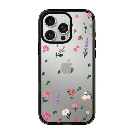 KİŞİYE ÖZEL LITTLE BLOSSOMS ŞEFFAF-Power Kılıf - iPhone 13 Pro Max