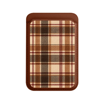 AUTUMN TARTAN-Leather Kartlık