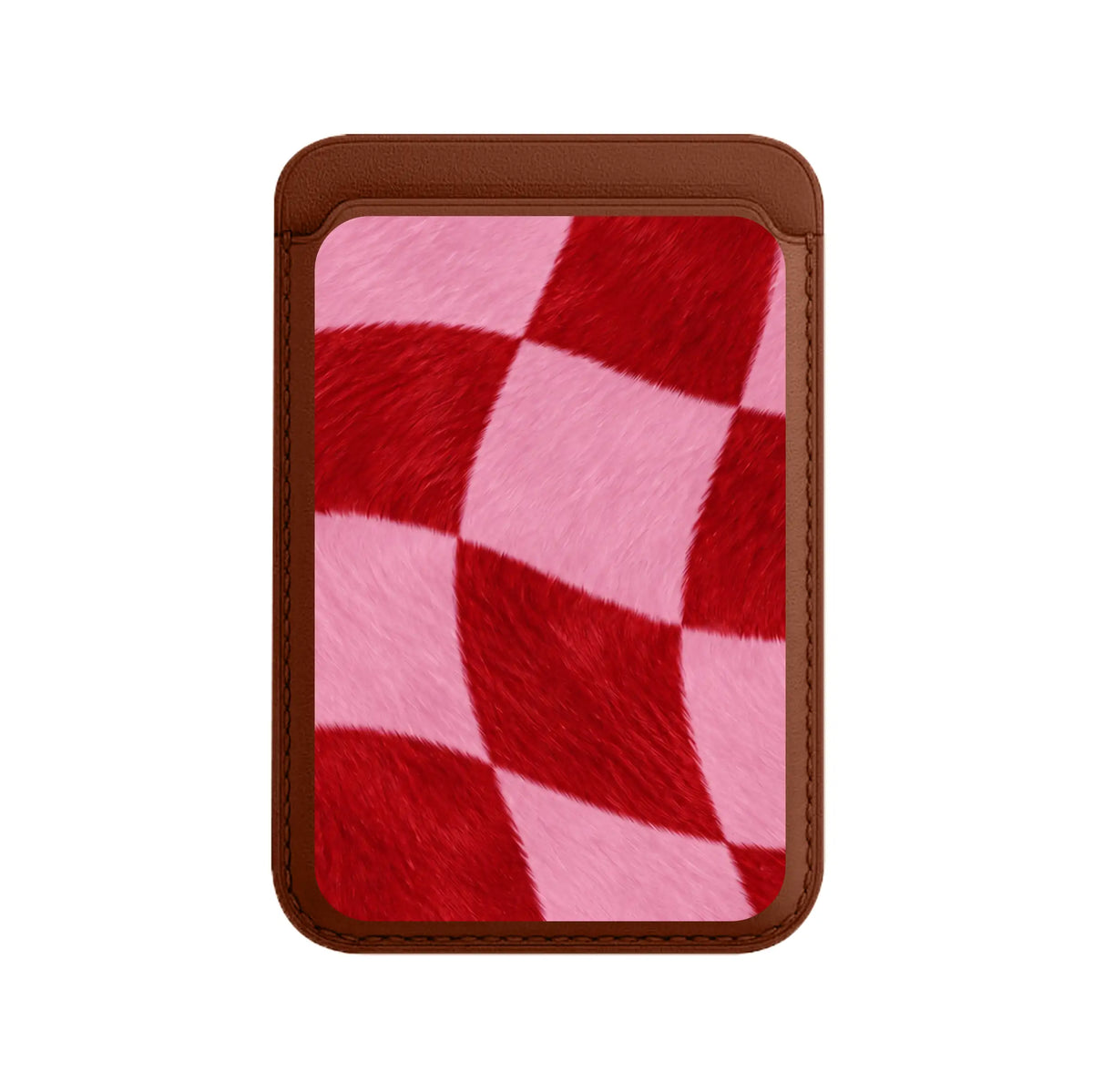 CHERRY CHECK-Leather Kartlık