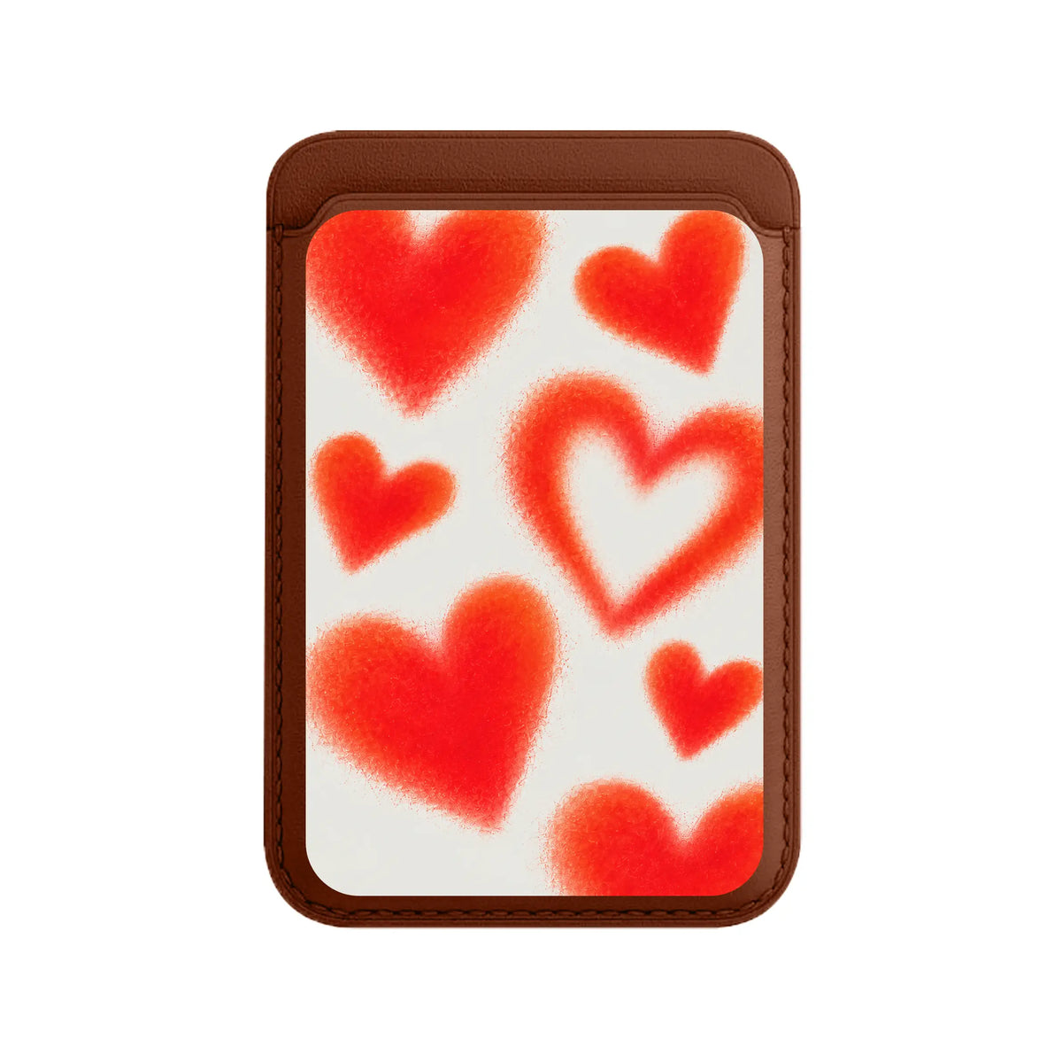 GLOWING HEARTS-Leather Kartlık