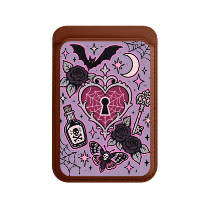 LOCKED HEART-Leather Kartlık