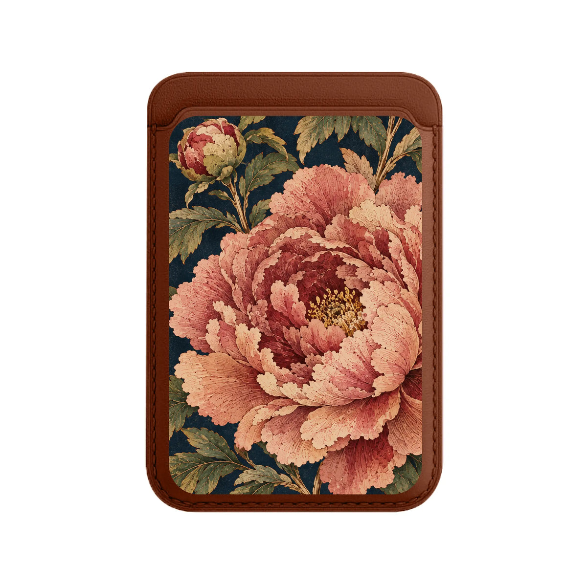 MIDNIGHT PEONY-Leather Kartlık