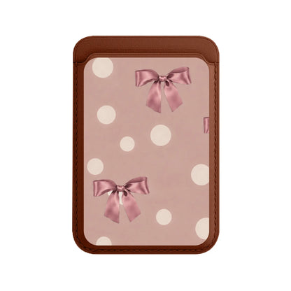 SATIN BOWS-Leather Kartlık