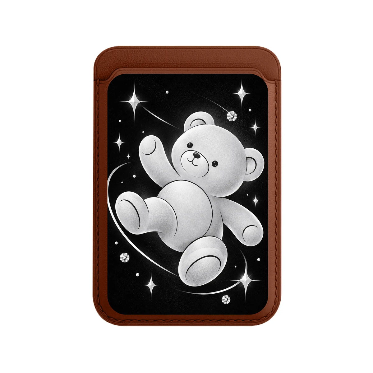 SILVER TEDDY-Leather Kartlık