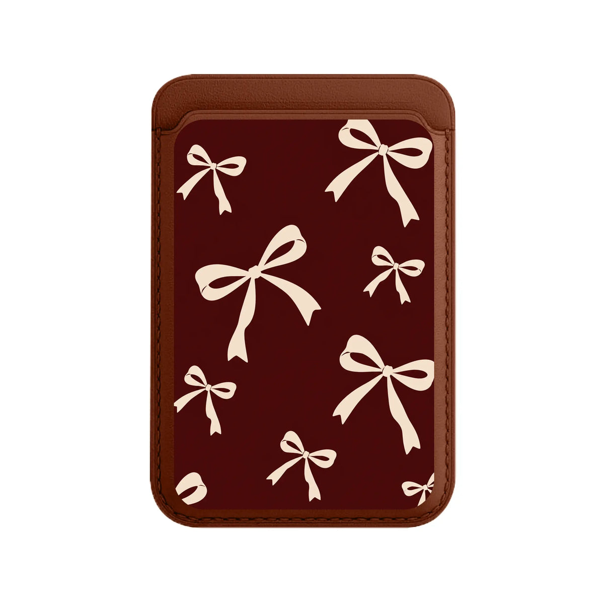 VELVET BOWS-Leather Kartlık