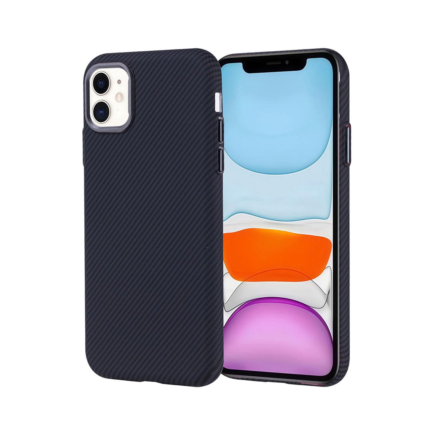 NEW-iPhone 11 Tissu Kılıf MagSafe Özellikli