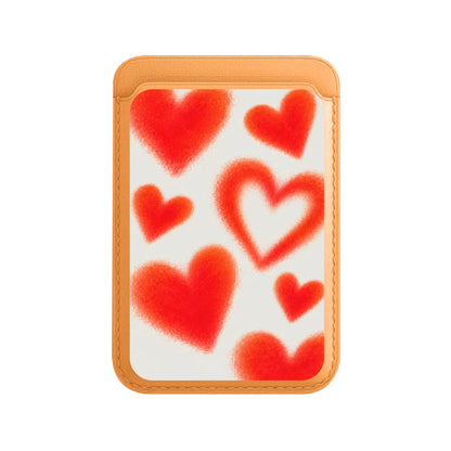 GLOWING HEARTS-Leather Kartlık