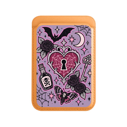 LOCKED HEART-Leather Kartlık