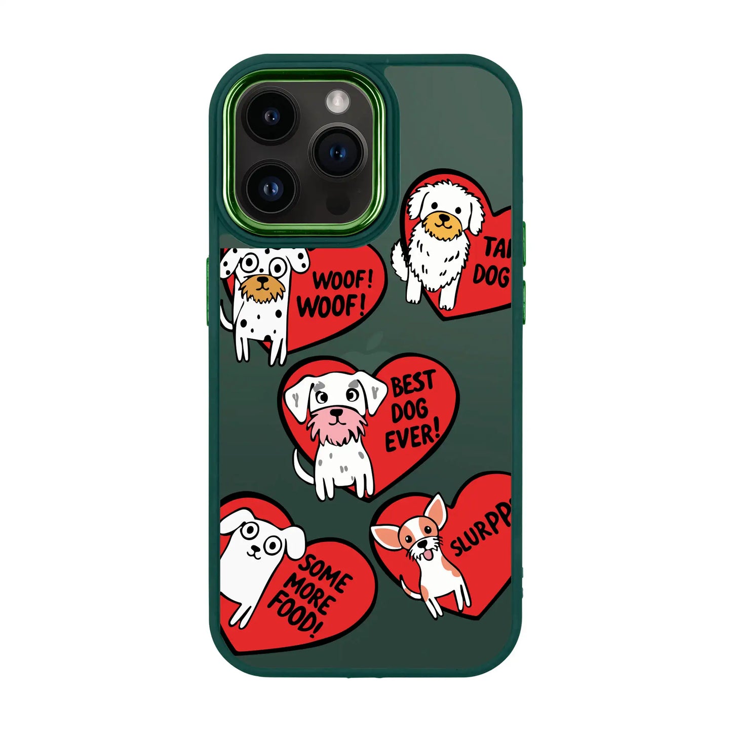 DOGS WITH HEARTS-iPhone 11 Proof Kılıf