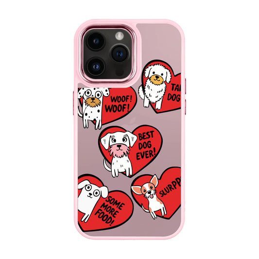 DOGS WITH HEARTS-iPhone 14 Plus Proof Kılıf
