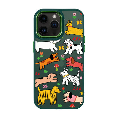 CHEERFUL DOGS-iPhone 11 Proof Kılıf