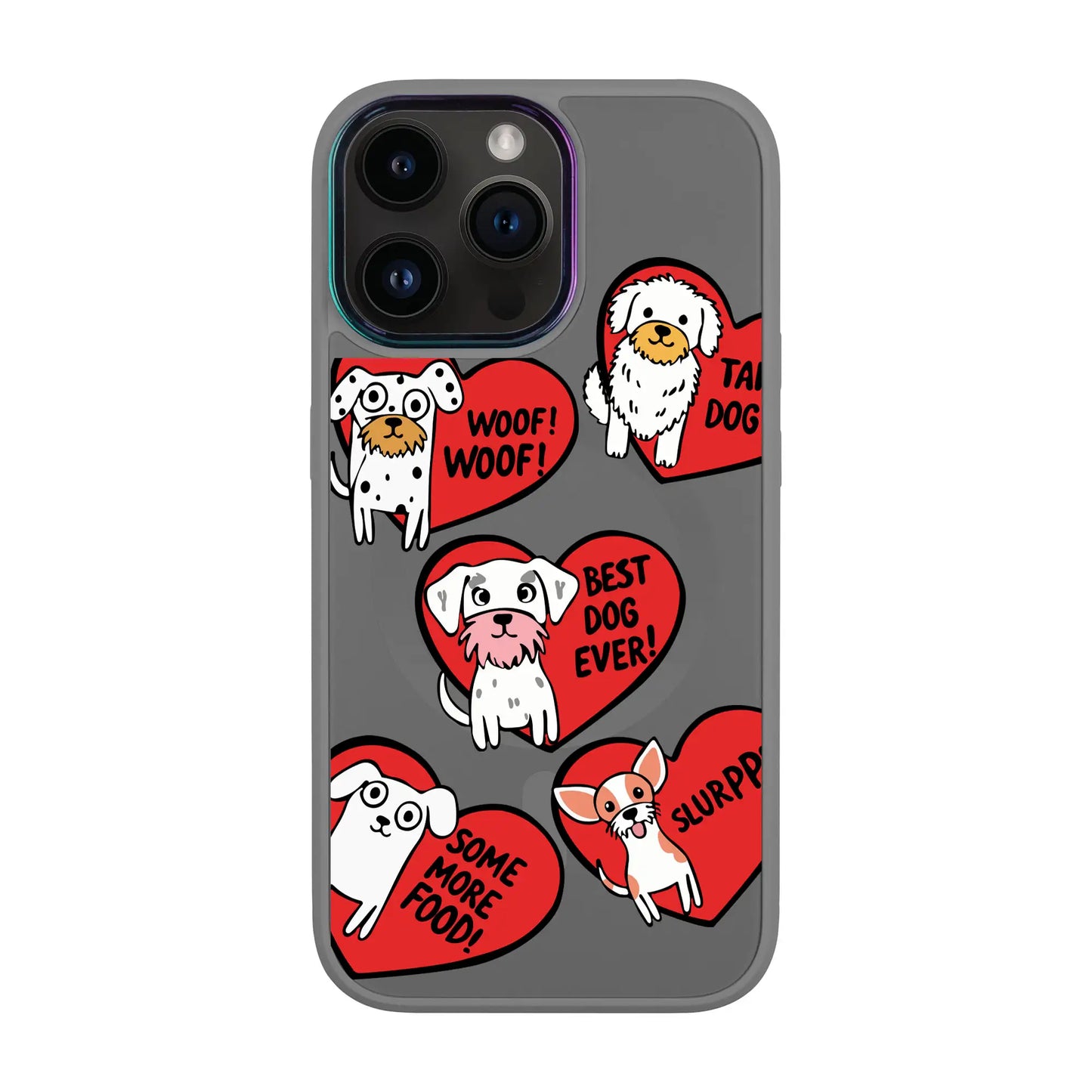 DOGS WITH HEARTS-iPhone 12 Pro Vigor Kılıf MagSafe Özellikli