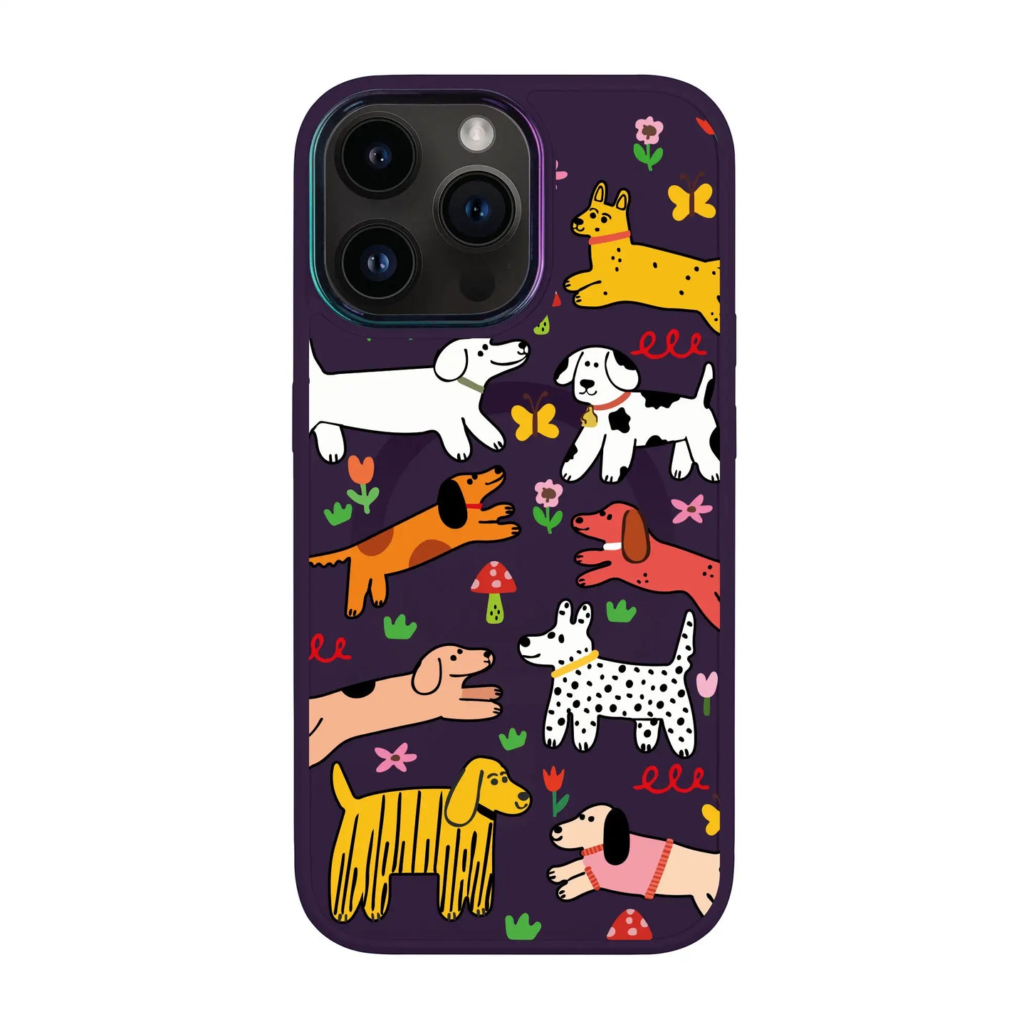 CHEERFUL DOGS-iPhone 14 Pro Vigor Kılıf MagSafe Özellikli
