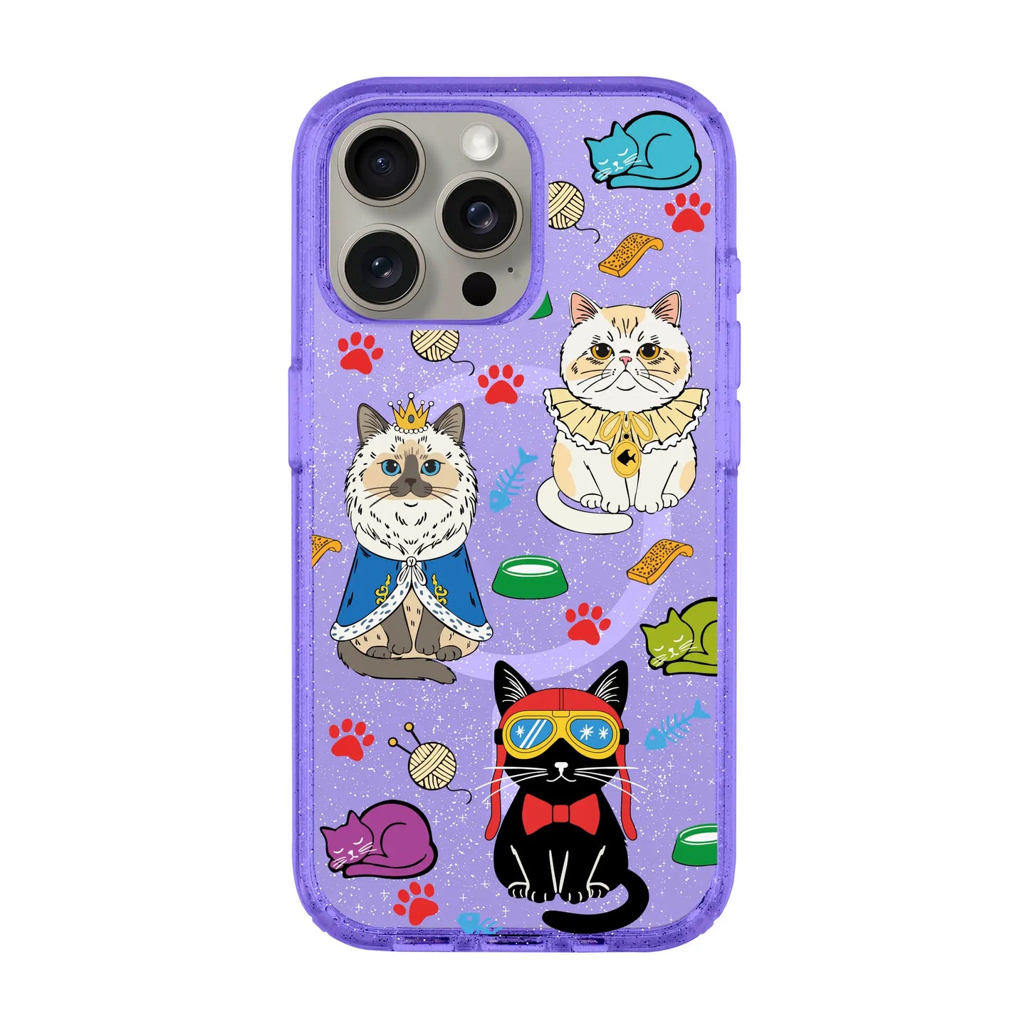 ROYAL CATS-iPhone 13 Shiny Kılıf MagSafe Özellikli