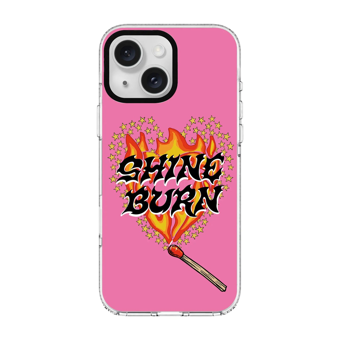 SHINE BURN-Clear Kılıf MagSafe Özellikli - iPhone 14 Plus
