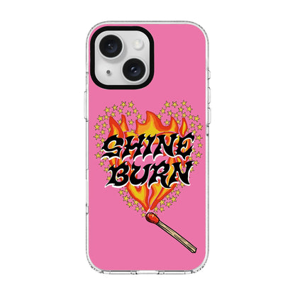 SHINE BURN-Clear Kılıf MagSafe Özellikli - iPhone 14 Plus