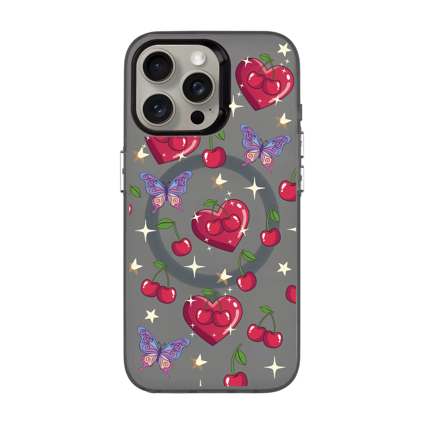 HEART GARDEN-Hold Kılıf MagSafe Özellikli - iPhone 15