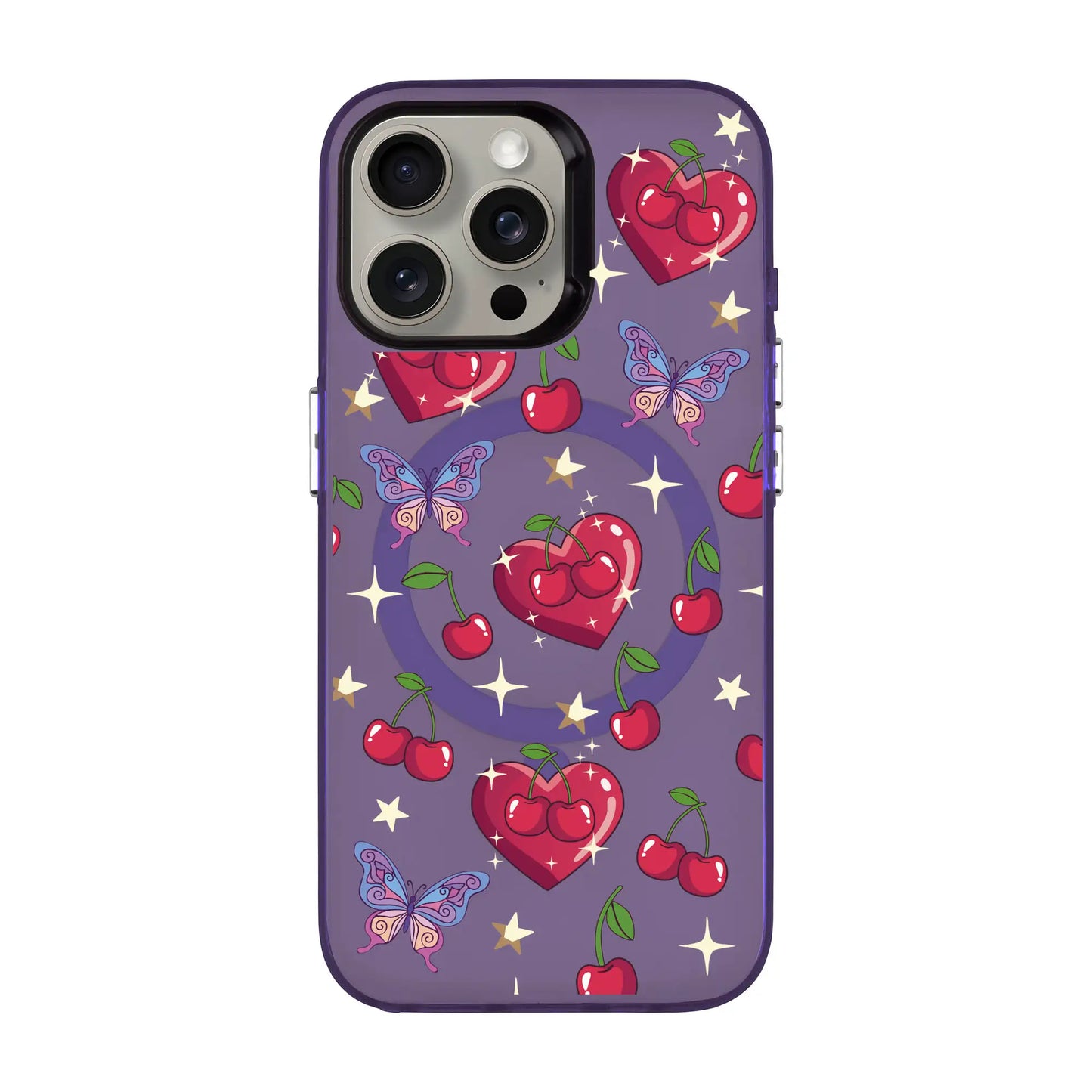 HEART GARDEN-Hold Kılıf MagSafe Özellikli - iPhone 15