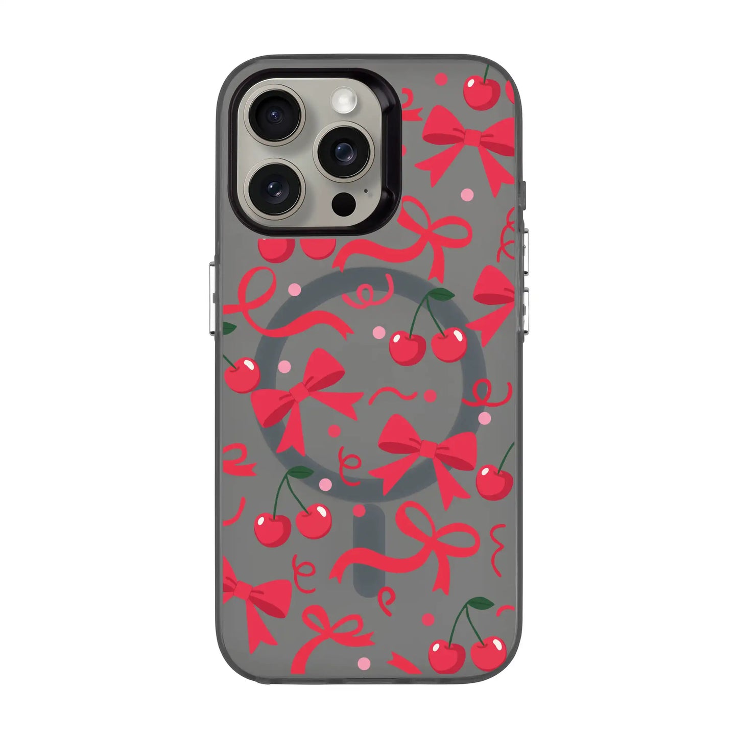 CHERRY RIBBON-Hold Kılıf MagSafe Özellikli - iPhone 13