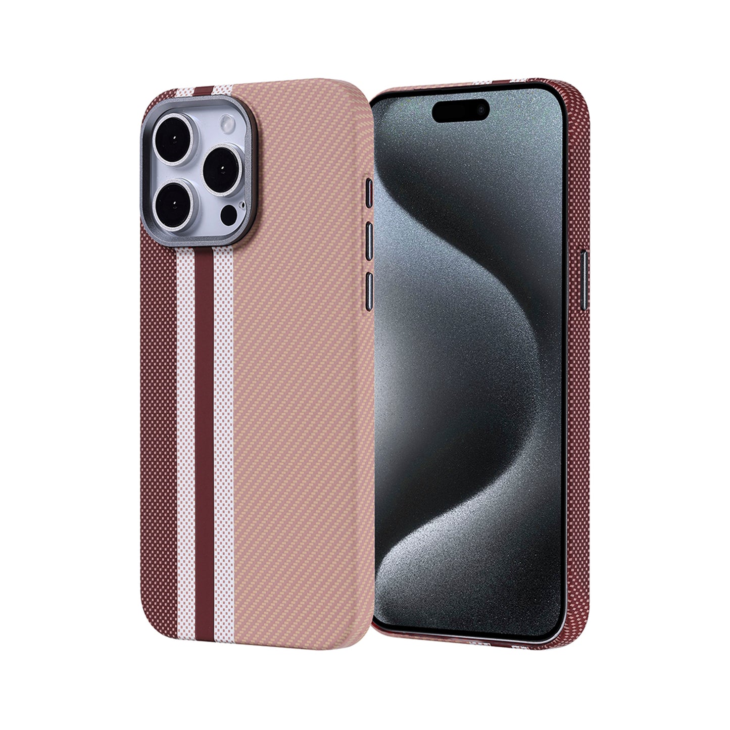 NEW-iPhone 15 Pro Max Tissu Kılıf MagSafe Özellikli