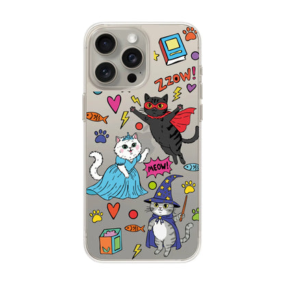 FANTASTIC CATS-iPhone 15 Solid Kılıf