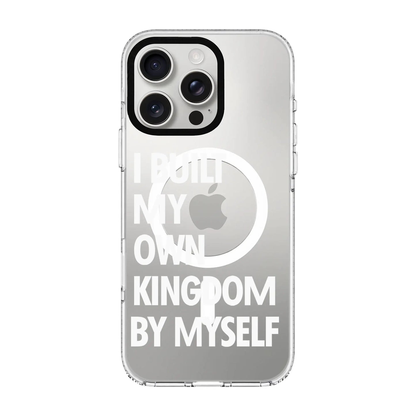 KINGDOM-Clear Kılıf MagSafe Özellikli - iPhone 12 Pro Max