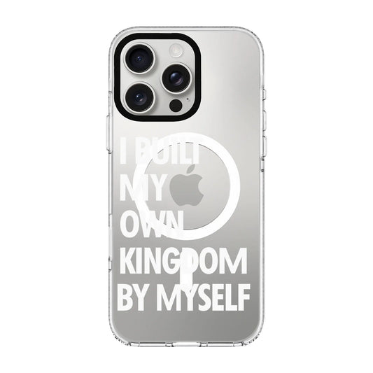 KINGDOM-Clear Kılıf MagSafe Özellikli - iPhone 16 Pro Max