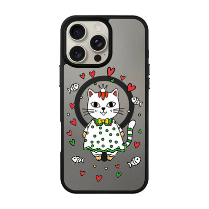 PRINCESS CAT-Blur Kılıf MagSafe Özellikli - Galaxy S23