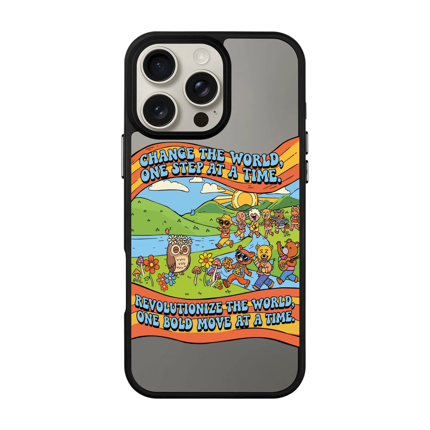 CHANGE THE WORLD-Blur Kılıf MagSafe Özellikli - Galaxy S24