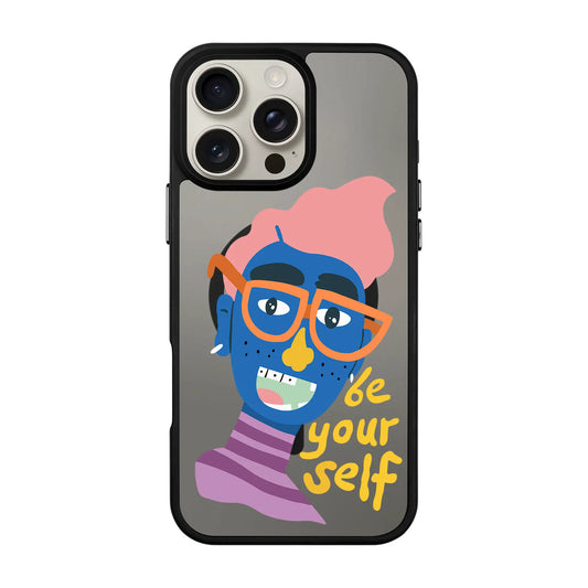 BE YOUR SELF-Blur Kılıf MagSafe Özellikli - iPhone 16 Pro