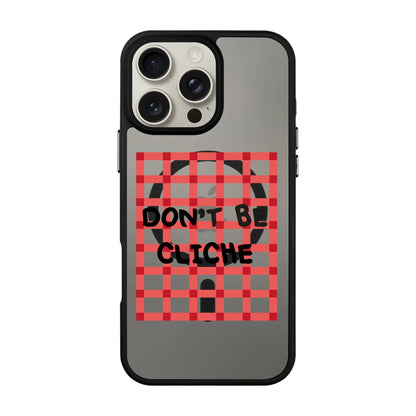 DON'T BE CLICHE-Blur Kılıf MagSafe Özellikli - iPhone 16 Pro Max