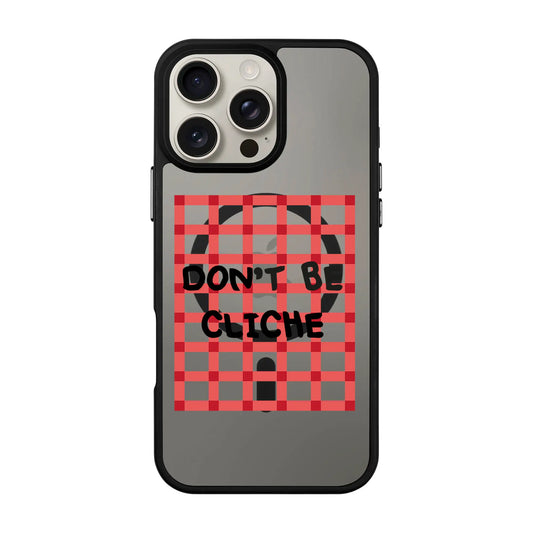 DON'T BE CLICHE-Blur Kılıf MagSafe Özellikli - iPhone 16