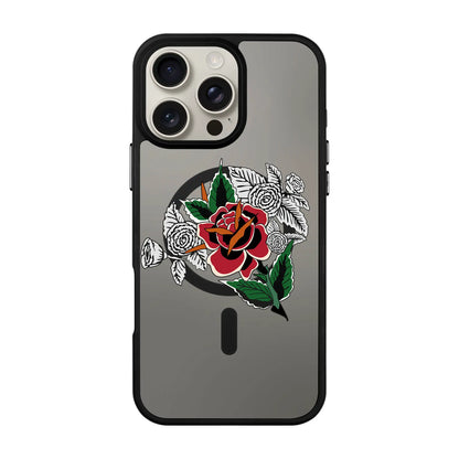 DRY ROSE-Blur Kılıf MagSafe Özellikli - iPhone 16 Pro Max