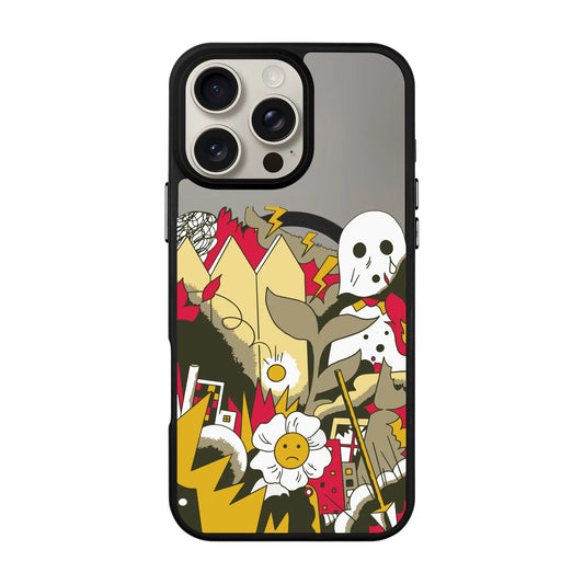 EVERYTHING IS BURNING-Blur Kılıf MagSafe Özellikli - iPhone 11 Pro Max