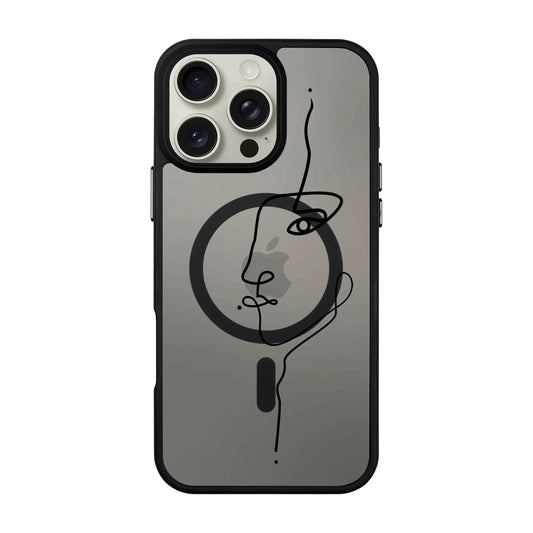 FACE-Blur Kılıf MagSafe Özellikli - iPhone 13 Pro