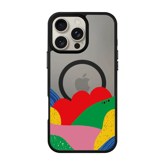 FLAG-Blur Kılıf MagSafe Özellikli - iPhone 14 Pro