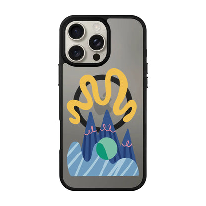 MOUNTAIN-Blur Kılıf MagSafe Özellikli - Galaxy S24