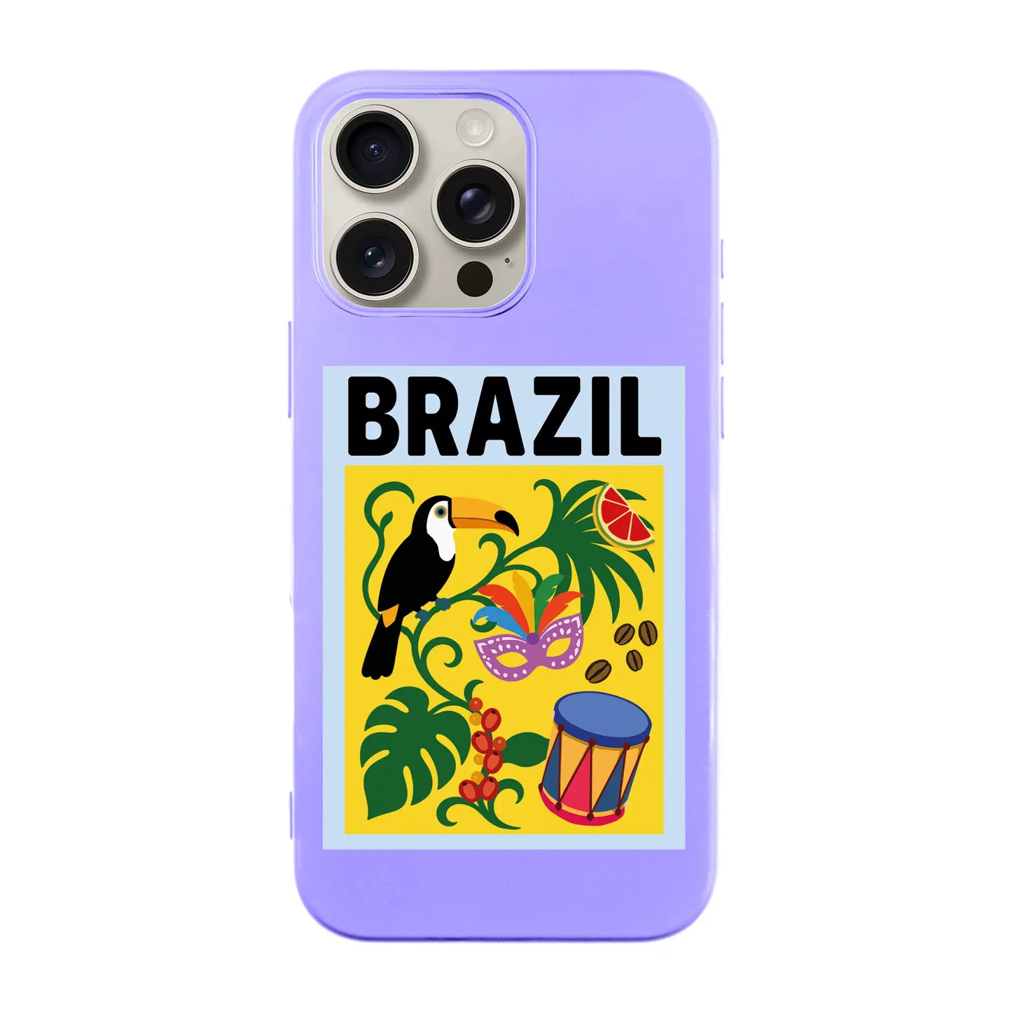 I AM BRAZILIAN-Ultra Silikon Kılıf-iPhone 15 Plus
