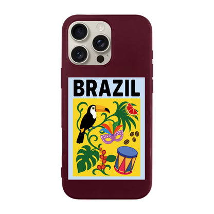 I AM BRAZILIAN-Ultra Silikon Kılıf-iPhone 15 Plus
