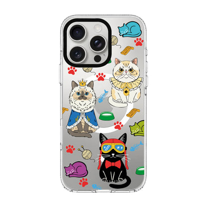 ROYAL CATS-Clear Kılıf MagSafe Özellikli - iPhone 12 Pro